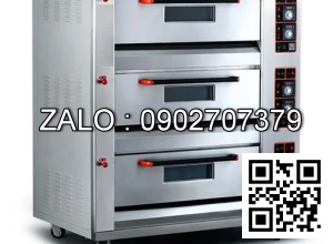 Lò nướng thanh đốt 3 Tầng 6 Khay XYF-3K