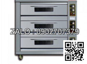 Lò nướng thanh đốt 3 Tầng 9 Khay XYF-3KL