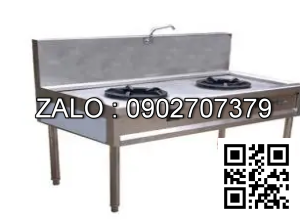 Bếp á 2 họng xòe