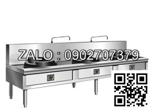 Bếp xào 3 họng công nghiệp BX/3H20