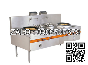 Bếp á 2 lò xào 2 lò hâm New World kiểu Quảng Đông ZCY2-52/104Y2