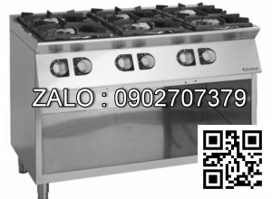 Bếp Âu 6 họng dùng gas Giorik ECG760G