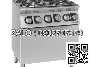 Bếp Âu 4 họng dùng gas có lò nướng dùng điện Giorik CG740E