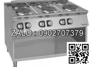 Bếp Âu 6 họng mặt tròn dùng điện Giorik CE76TG