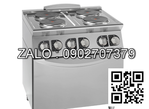 Bếp Âu 4 họng mặt tròn dùng điện Giorik CE74TE