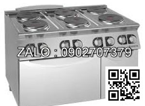 Bếp Âu 6 họng mặt tròn dùng điện Giorik CE76TE