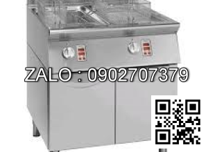 Bếp chiên nhúng đôi dùng gas 17+17 lt.Giorik FG7217T