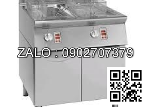 Bếp chiên nhúng đôi dùng gas 13+13 lt.Giorik FG7213 MT