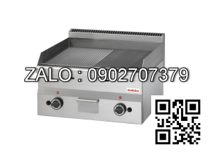 Bếp chiên nửa nhám nửa phẳng gas Modular FU 60/60 FTRG