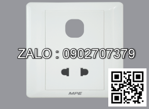 Bộ 1 ổ cắm 2 chấu MPE B2USX