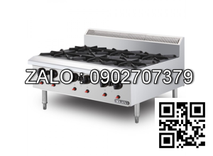 BẾP ÂU 6 HỌNG DÙNG GAS OB6-17