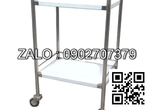 Xe đẩy inox y tế