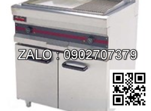 Bếp chiên phẳng rãnh kèm tủ chạy gas Wailaan GDP8-7
