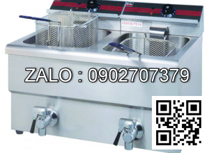 Bếp chiên nhúng điện 2 bồn 2 rổ Wailaan EF-12L-2