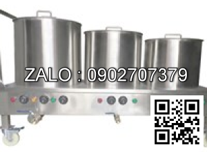 Nồi Nấu Phở Điện 3 Nồi 30 - 50 - 70 Lít OKASU NPD-305070L