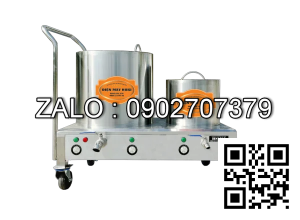 Bộ 2 nồi nấu phở chung bệ OKASU