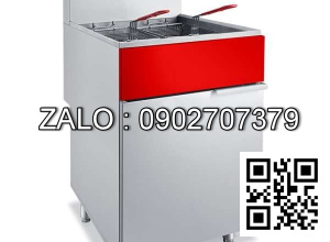 Bếp chiên tách dầu 100L dùng gas OKASU KS-BCTD-B100L