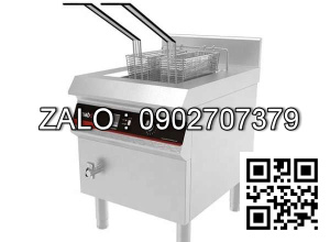 Bếp chiên nhúng đôi có vòi xả Libermann L-101V