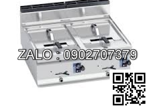 Bếp chiên nhúng đôi Berto's GL10+10B