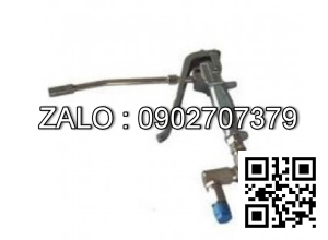 Cò bom mỡ khí nén KOCU HCG-600, chất liệu inox (bao gồm dây)