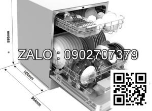 MÁY RỬA CHÉN ROSIERES 15 BỘ RDSN1D530PX-47