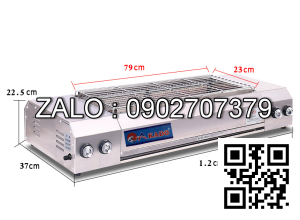 BẾP NƯỚNG BBQ DÙNG GA 4 HỌNG Ak- 104
