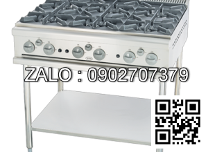 Bếp âu 6 họng có chân đứng MSM 6-OBS