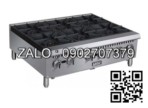 BẾP ÂU 6 HỌNG DÙNG GAS EAGLE HDSCTH-36