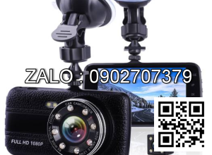 Camera Hành Trình Cho Xe Ô Tô X004 HD (Lcd 4 Inch) + Camera Lùi Xe