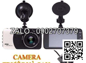 Camera Hành Trình Cho Xe Ô Tô X002 HD (Lcd 4 Inch) + Camera Lùi Xe