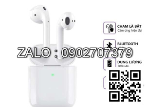 Tai Nghe Bluetooth LANEX LEP-TWS -W20 Chính Hãng (Cảm Ứng, 2 Bên, V5.0)