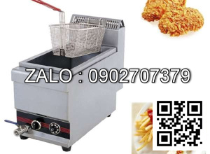 Bếp chiên đơn dùng gas loại 1 chảo, 1 giỏ WAA770-1