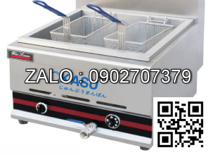 Bếp chiên đơn dùng gas loại 1 chảo, 2 giỏ WYA771