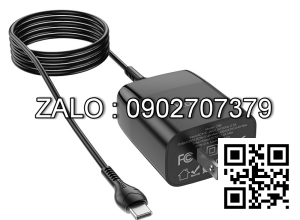 Cóc Sạc Nhanh 2 Cổng Usb 2.4A Hoco C86 - Lcd