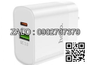 Cóc Sạc Hoco C80 (1 Cổng Usb+ 1 Cổng Typec)