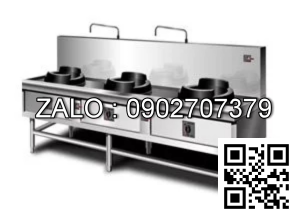 Bếp Á Okasu 3 họng gang