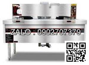 Bếp Á đôi họng đất 1800mm (có quạt thổi)