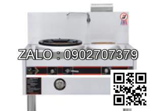 Bếp á Okasu họng đất 1 họng 1 bầu nước