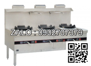 Bếp Âu 4 đầu đốt dùng Gas (Kèm Cabinet) Okasu OKS-GS6