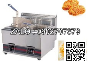 Bếp chiên đôi dùng gas Okasu OKS-WYA772