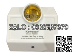 Đui Đèn Cảm Ứng Vi Sóng KW RS686A Tự Động Mở Đèn Khi Có Người