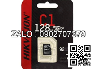 Thẻ Nhớ MicroSD Hikvision C1 128GB - 92Mb/S Box Class10 (Dùng Camera)