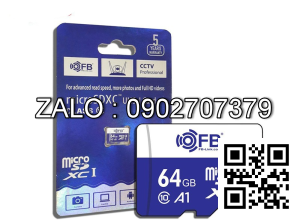 Thẻ Nhớ MicroSD FB-Link 64GB Box Class10 (Chuyên Dùng Camera)
