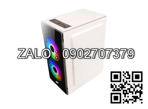 Case VSP V212 Màu Trắng (Hông + Mặt Trước Kính Cường Lực, Fan Đuôi 8cm)