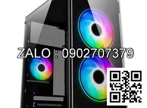 Case VSP V212 Màu Đen (Hông + Mặt Trước Kính Cường Lực, Fan Đuôi 8cm)