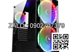 Case FA-405 Gaming Có Sẵn Fan 20cm LED ARGB