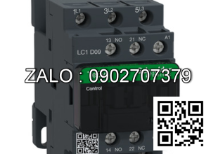 Contactor Schneider LC1D09B7 9A 1NO+1NC 4kW 24VAC