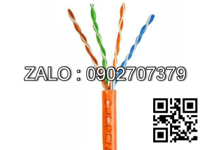 Cable Golden Link 4 Pair UTP Cat 5e (Dây Màu Cam/Trắng) 305m Hàng