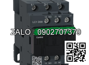 Contactor Schneider LC1D09BD 9A 1NO+1NC 4kW 24VDC