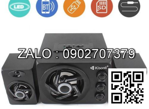 Loa 2.1 Kisonli TM-8000A-Led RGB-Điện AC 220v